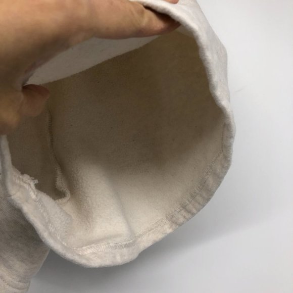 Aritzia Tna Oatmeal Cozy Fleece Perfect Hi-Rise Mini High-waisted sweatshorts S - Picture 10 of 14